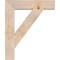 Ekena Millwork Traditional Block Smooth Bracket, Douglas Fir, 5 1/2"W x 30"D x 36"H BKT06X30X36TRA05SDF - alternate 4